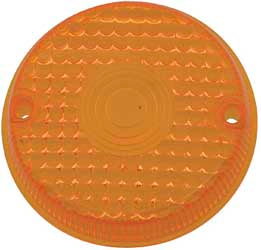 CHRIS PRODUCTS TURN SIGNAL LENS (AMBER) PART# DK2A NEW