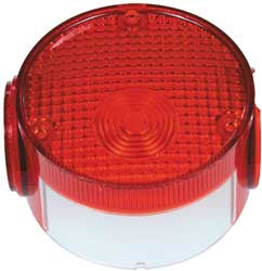 CHRIS PRODUCTS TURN SIGNAL LENS (RED) PART# DH2R NEW