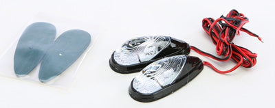 EMGO LED LIGHT-K/AMB FLUSH MNT CLR LENS- 64MMX24MM 61-97001