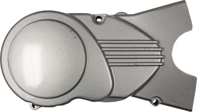 OUTSIDE STATOR/CHAIN COVER (SILVER) PART# 22-0006 NEW