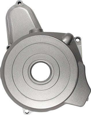 OUTSIDE STATOR/CHAIN COVER (SILVER) PART# 22-0012 NEW