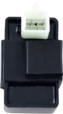 OUTSIDE CDI 5 PIN FEMALE PLUG 50-125CC (WHITE) PART# 08-0107 NEW