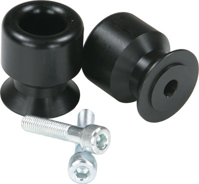 DMP SWINGARM SPOOLS BLACK 8MM 200-2101