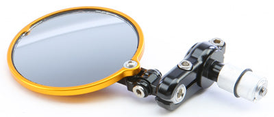 PSR FRANCO BAR END MIRROR GOLD PART# FRANCO-GOLD NEW