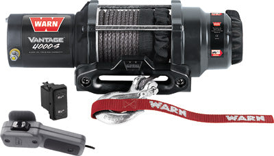 WARN VANTAGE 4000-S WINCH W/SYNTHETIC ROPE PART# 89041