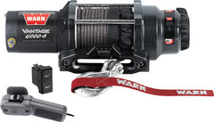 WARN VANTAGE 4000-S WINCH W/SYNTHETIC ROPE PART# 89041