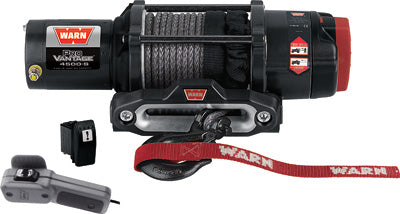 WARN PROVANTAGE 4500-S WINCH W/SYNTHETIC ROPE PART# 90451