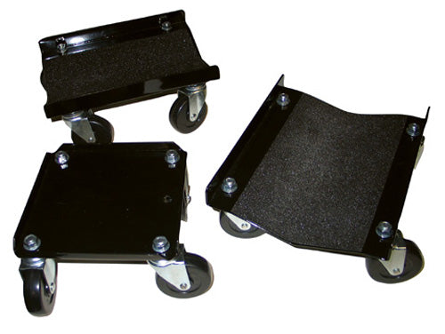 SPI-SPORT PART SLED SLIDES SET OF 3 BLACK 62-12047
