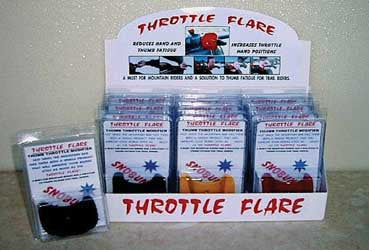 SNOBUNJE THROTTLE FLARE DEALER DISPLAY 12/PK PART# 1058C NEW