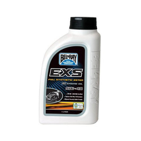 BEL-RAY BEL-RAY EXS FULL SYNTH ESTER 4T ENGINE OIL 5W-40 (4L) 99150-B4LW