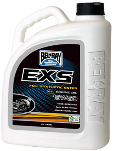 Bel Ray EXS SYN EST. 4T E/O 15W-50 1L # 99162-B1LW NEW