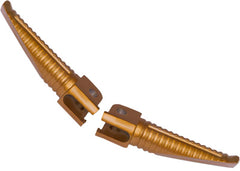 YANA SHIKI BILLET ALUMINUM FOOTPEGS (GOLD ANODIZED) PART# A2865G NEW