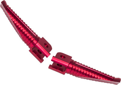 YANA SHIKI FOOTPEGS RED HON PART# A2865R NEW