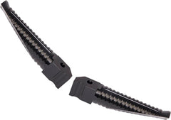 YANA SHIKI BILLET ALUMINUM FOOTPEGS (BLACK ANODIZED) PART# A4341B NEW