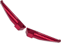 YANA SHIKI BILLET ALUMINUM FOOTPEGS (RED ANODIZED) A4339R