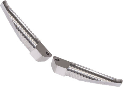 YANA SHIKI BILLET ALUMINUM FOOTPEGS (NATURAL) PART# A4339 NEW