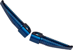 YANA SHIKI FOOTPEGS BLU KAW PART# A2867BU NEW