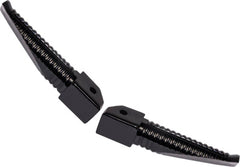 YANA SHIKI BILLET ALUMINUM FOOTPEGS (BLACK ANODIZED) PART# A5019B NEW