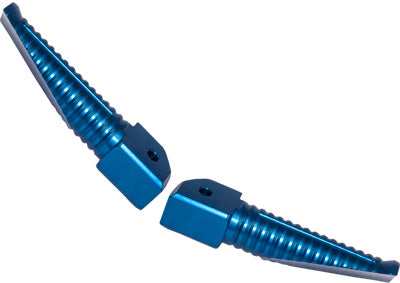 YANA SHIKI BILLET ALUMINUM FOOTPEGS (BLUE ANODIZED) PART# A5019BU NEW