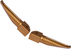 YANA SHIKI BILLET ALUMINUM FOOTPEGS (GOLD ANODIZED) PART# A5019G NEW