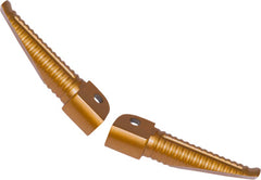 YANA SHIKI BILLET ALUMINUM FOOTPEGS (GOLD ANODIZED) PART# A2866G NEW