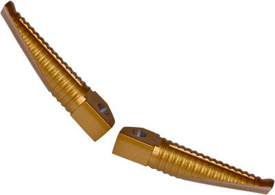YANA SHIKI BILLET ALUMINUM FOOTPEGS (GOLD ANODIZED) PART# A4342G NEW