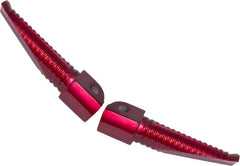 YANA SHIKI BILLET ALUMINUM FOOTPEGS (RED ANODIZED) PART# A5020R NEW