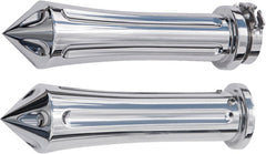 YANA SHIKI BILLET ALUMINUM GRIPS MEDIEVAL (POLISHED) A3263