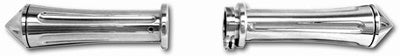 YANA SHIKI BILLET ALUMINUM GRIPS MEDIEVAL (CHROME) CA3263