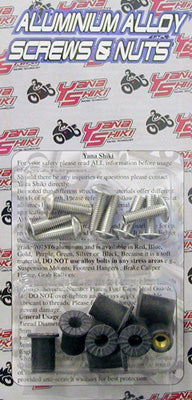 YANA SHIKI W/S Bolt Kit Silver PART NUMBER YNSKWS1120