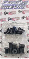 YANA SHIKI W/S BOLT KIT BLACK PART# YNSKWS1128 NEW