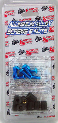 YANA SHIKI W/S BOLT KIT BLUE PART# YNSKWS1123 NEW