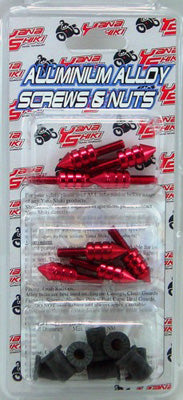 YANA SHIKI W/S Spiked Bolt Kit Red PART NUMBER YNSKWS1132