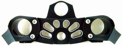 YANA SHIKI TOP CLAMP BLACK KAW ZX14 06-11 PART# A3280ABLRC NEW