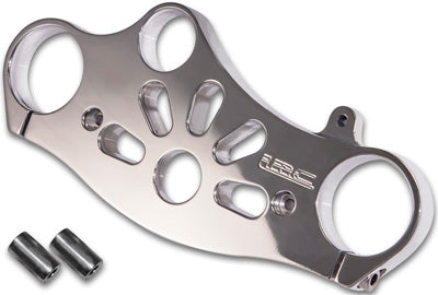 YANA SHIKI TOP CLAMP LRC POLISHED YAM R1 07-12 PART# A4008LRC NEW