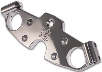 YANA SHIKI TOP CLAMP POLISHED SUZ GSX1300R 99-12 PART# A4266 NEW