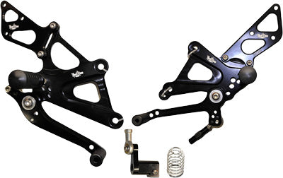 YANA SHIKI BILLET REAR SET BLACK PART# VRD1323 NEW