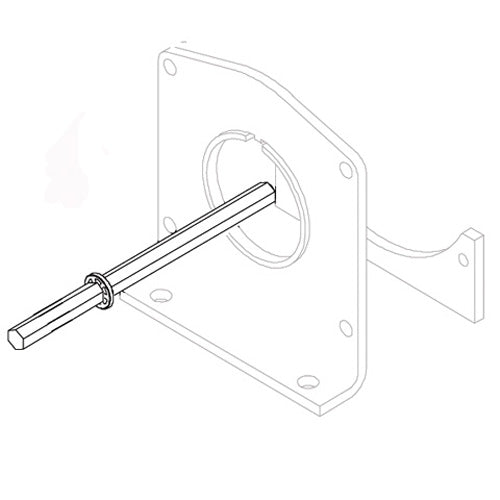 SPI-SPORT PART AC-12002N DRIVE SHAFT FOR 6212002 WINCH