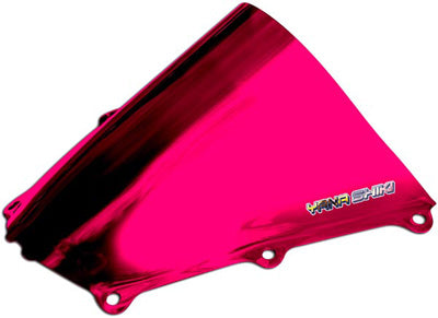 YANA SHIKI R-SERIES WINDSCREEN (RED CHROME) PART# HW-1002CRE NEW