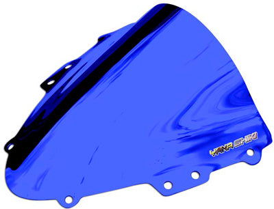 YANA SHIKI R-SERIES WINDSCREEN (BLUE CHROME) PART# SW-2002CBU NEW