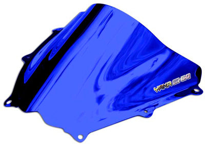 YANA SHIKI R-SERIES WINDSCREEN (BLUE CHROME) PART# SW-2007CBU NEW