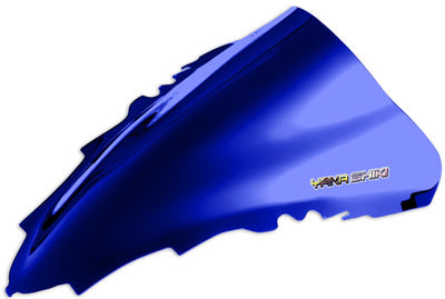 YANA SHIKI R-SERIES WINDSCREEN (BLUE CHROME) PART# YW-3008CBU NEW