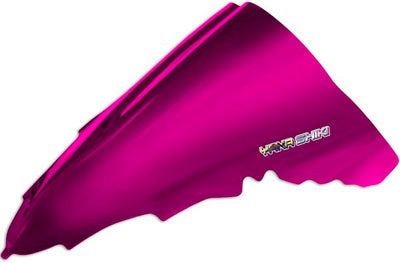 YANA SHIKI R-SERIES WINDSCREEN (RED CHROME) PART# YW-3010CRE NEW