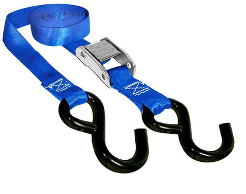 SPI-SPORT PART 12-140-2 TIE DOWN STRAPS 1" X 66" 2000 LB. BLUE