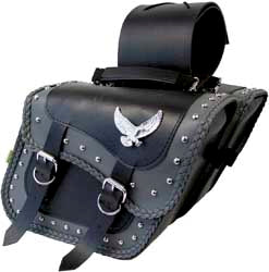 WILLIE MAX COMPACT SLANT GRAY STUDDED WIL LIE & MAX PART# 58706-01