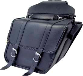WILLIE MAX PR/BRAIDED SLANT SADDLEBAG WIL LIE & MAX PART# 58701-20