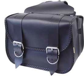 WILLIE MAX SADDLEBAG TOURING BRAIDED WILL IE & MAX PART# 58330-20