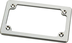 WILLIE MAX LICENSE PLATE HOLDR CHR UNIVERSAL PART# 3235 NEW