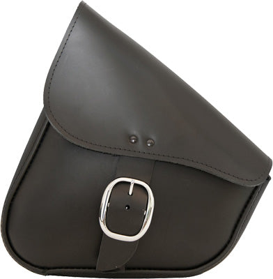 WILLIE MAX LEATHER SWINGARM BAG BLACK W/CHROME BUCKLE PART# 59823-00 NEW