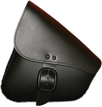 WILLIE MAX LEATHER SWINGARM BAG BLACK W/MATTE BLACK BUCKLE PART# 59893-00 NEW